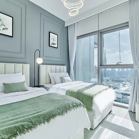 Luxe | 2Br | Burj Khalifa View | Dubai Mall Access Extérieur photo