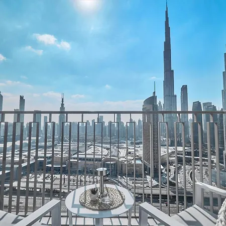 Luxe | 2Br | Burj Khalifa View | Dubai Mall Access Extérieur photo